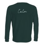 Calm - "Emerald Storms" Long sleeve green empire XS 2