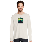 Calm - "Emerald Storms" Long sleeve Off White XS 3