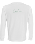 Calm - "Emerald Storms" Long sleeve White XS 17