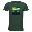 Calm - "Emerald Storms" T-shirt Bottle Green 1