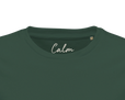 Calm - "Emerald Storms" T-shirt Bottle Green 2