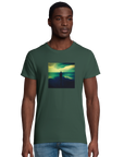 Calm - "Emerald Storms" T-shirt Bottle Green 4