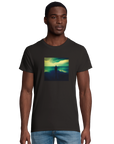 Calm - "Emerald Storms" T-shirt Deep Black 4