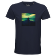 Calm - "Emerald Storms" T-shirt French Navy 1