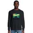 Calm - "Emerald Storms" Sweatshirt Black 3