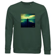Calm - "Emerald Storms" Sweatshirt Bottle Green 1