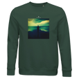Calm - "Emerald Storms" Sweatshirt Bottle Green 1