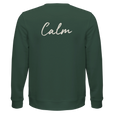 Calm - "Emerald Storms" Sweatshirt Bottle Green 2