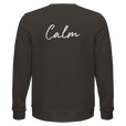 Calm - "Emerald Storms" Sweatshirt deep charcoal grey 2