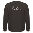 Calm - "Emerald Storms" Sweatshirt deep charcoal grey 2