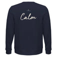Calm - "Emerald Storms" Sweatshirt French Navy 2