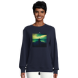 Calm - "Emerald Storms" Sweatshirt French Navy 5