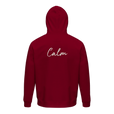 Calm - "Emerald Storms" Hoodie Burgundy 2