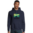 Calm - "Emerald Storms" Hoodie French Navy 3
