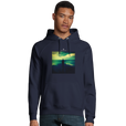Calm - "Emerald Storms" Hoodie French Navy 3