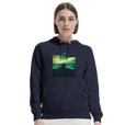 Calm - "Emerald Storms" Hoodie French Navy 5
