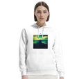 Calm - "Emerald Storms" Hoodie White 5