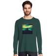 Calm - "Emerald Storms" Long sleeve green empire 3