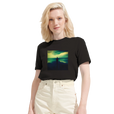 Calm - "Emerald Storms" T-shirt Deep Black 6