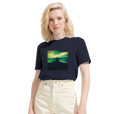 Calm - "Emerald Storms" T-shirt French Navy 6