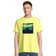 Calm - "Emerald Storms" T-shirt Light Yellow 4