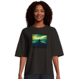 Calm - "Emerald Storms" T-shirt Deep Black 4