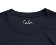 Calm - "Emerald Storms" T-shirt French Navy 2