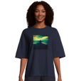 Calm - "Emerald Storms" T-shirt French Navy 4