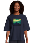 Calm - "Emerald Storms" T-shirt French Navy 4