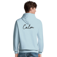 Calm - "Emerald Storms" Hoodie creamy blue 4