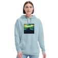 Calm - "Emerald Storms" Hoodie creamy blue 5