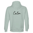 Calm - "Emerald Storms" Hoodie creamy green 2