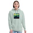 Calm - "Emerald Storms" Hoodie creamy green 6