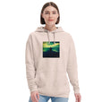 Calm - "Emerald Storms" Hoodie creamy pink 6
