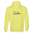 Calm - "Emerald Storms" Hoodie Light Yellow 2