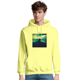 Calm - "Emerald Storms" Hoodie Light Yellow 3