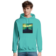 Calm - "Emerald Storms" Hoodie pool blue 3