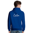 Calm - "Emerald Storms" Hoodie Royal Blue 5