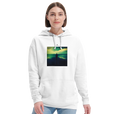 Calm - "Emerald Storms" Hoodie White 5