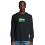 Calm - "Emerald Storms" Sweatshirt Black XS 4