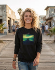 Calm - "Emerald Storms" Sweatshirt Black XS 1