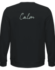 Calm - "Emerald Storms" Sweatshirt Black XS 2