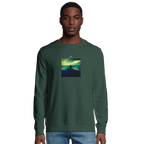 Calm - "Emerald Storms" Sweatshirt Bottle Green XS 3
