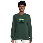 Calm - "Emerald Storms" Sweatshirt Bottle Green XS 5