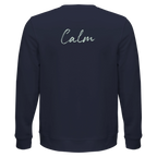 Calm - "Emerald Storms" Sweatshirt French Navy XS 2