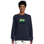 Calm - "Emerald Storms" Sweatshirt French Navy XS 5