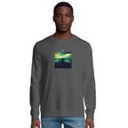 Calm - "Emerald Storms" Sweatshirt Grey Melange XS 3