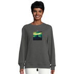 Calm - "Emerald Storms" Sweatshirt Grey Melange XS 5