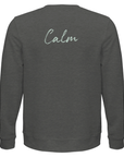 Calm - "Emerald Storms" Sweatshirt Grey Melange XS 23