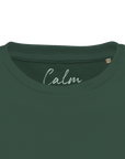 Calm - "Emerald Storms" T-shirt Bottle Green XS 41